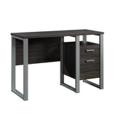 Desk with Drawer and Productivity Design, Dark Brown finish