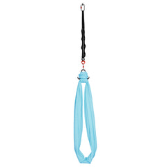 Aerial Yoga Hammock, Maximum 300 lbs Load Aerial Silk, Yoga Swing with Nylon Fabric, Daisy Rope, PE Zipper Bag, Gymnastics Swings Suitable for Men and Women, Dual-Function Hammock & Swing