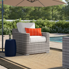 Fully Assembled Patio Chair with Cushions