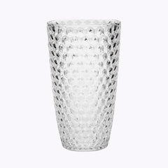 Diamond Cut Acrylic Glasses Drinking Set of 4 (19oz), Plastic Drinking Glasses, BPA Free Cocktail Glasses, Drinkware Set, Drinking Water Glasses