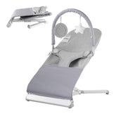 Baby Bouncer Folding Bouncer Seat Chair for Babies 0-9 Months with Toy Bar