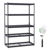 Storage Shelves 5 Tier Adjustable Heavy Duty Garage Shelving Units 3000 lbs