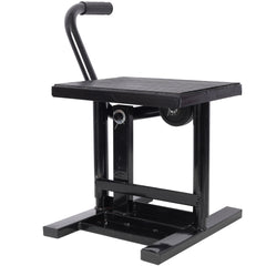 Motorcycle Dirt Bike Stands and Lifts Jack Stand Steel Lift 11 7/8"-16" Adjustable Height 330 LBS Load Capacity Heavy Duty Steel Black