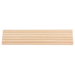 25Pcs Wooden Dowel Rods 1/2 x 12 Inch Natural Wood Sticks for Craft DIY