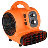 Floor Blower, 1/4 HP, 1000 CFM Air Mover for Drying and Cooling, Portable Carpet Dryer Fan with 4 Blowing Angles and Time Function, for Janitorial, Home, Commercial, Industrial Use, ETL Listed