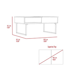 Hamburg TV Stand For TV´s up 60", Four Legs, Three Open Shelves