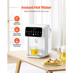 Countertop Instant Hot Water Dispenser with 7 Temps 7 Volumes 118oz Tank