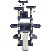 Cat Tree 68.5" Cat Tower for Indoor Cats with Cat Condos Scratching Post