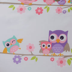 Owl Printed Blackout Curtain Panel(Only 1 Pc Panel)