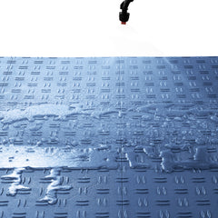 Garage Tiles Interlocking, 12 x 12 x 0.53 inch 50 Pack Garage Floor Covering Tiles, Non-Slip Double-Sided Texture Garage Flooring Tiles, for Garages, Basements, Repair Shops, Blue