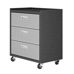 Rolling Garage Cabinet in Dark Gray