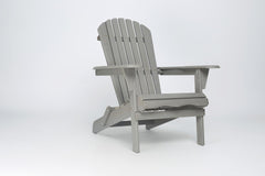 Wood Lounge Patio Chair for Garden Outdoor Wooden Folding Embossed Adirondack Chair Set of 2 Solid Cedar Wood Lounge Patio Chair with Wood Grain