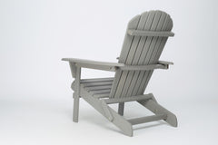 Wood Lounge Patio Chair for Garden Outdoor Wooden Folding Embossed Adirondack Chair Set of 2 Solid Cedar Wood Lounge Patio Chair with Wood Grain