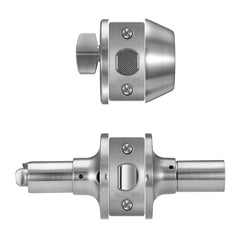 Entry Door Locksets with Deadbolt 5 Pack Keyed Alike Satin Nickel Lever
