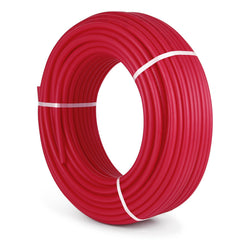3/4" X 500Ft PEX Tubing Oxygen Barrier O2 EVOH Pex-B Red Hydronic Radiant Floor Heat Heating System Pex Pipe Pex Tube (3/4" O2-Barrier, 500Ft/Red)