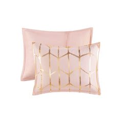 King/Cal King Metallic Printed Comforter Set