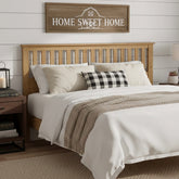 Malinda Mission Style King Panel Headboard