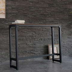 Minimalist Contemporary Industrial Bar/Cocktail Logan Table