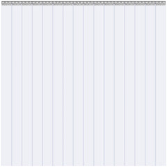 Strip Curtain 16PCS, 96" Height, 96" Width, 0.08" Thickness, Clear Smooth Plastic Door Strips with 50% Overlap, PVC Strip Door Curtain Freezer Curtain for Warehouses, Walk in Freezers, Coolers