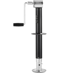 5000 lbs A-Frame Trailer Jack, 15-Inch Vertical Travel, Trailer Lift Jack with Adjustable 7-Level Drop Leg & Drill Socket, Cordless Drill Compatible, Suitable for RV, Utility, Yacht Trailers