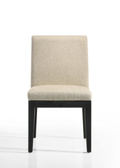 Jasper Set of 2 Beige Contemporary Fabric 19" Dining Chair