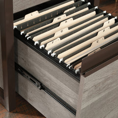 2-Shelf Narrow Bookcase, Brown finish