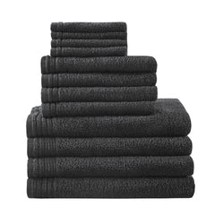 100% Cotton Quick Dry 12 Piece Bath Towel Set 12-Piece