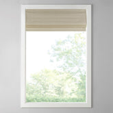 Printed Faux Silk Room Darkening Cordless Roman Shade