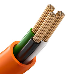 50 ft Dryer Extension Cord 3-Prong NEMA 10-30P to 10-30R Dryer Cord 30A