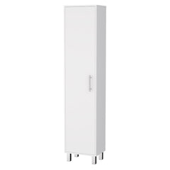 Storage Cabinet Buccan, Laundry, White Finish