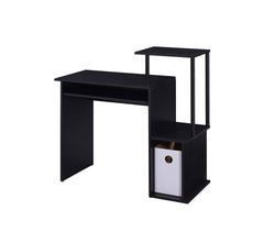 Lyphre Black Finish Computer Desk