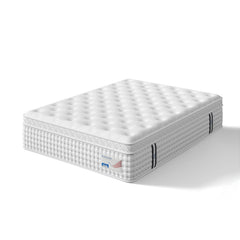 14 Inch Queen Hybrid Mattress – Memory Foam & Pocket Spring Bed – Medium Firm Comfort, Spine Support, Quiet & Breathable