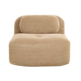 Hamlet LSF&RSF Corner Sofa W/Pillows Corduroy- Camel