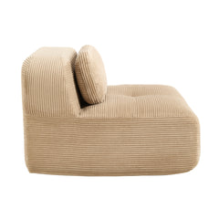 Hamlet LSF&RSF Corner Sofa W/Pillows Corduroy- Camel