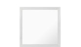 SHAKER METALLIC WHITE MIRROR