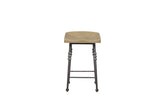 Counter Height Saddle Stool - Cashew (1 Per Carton)