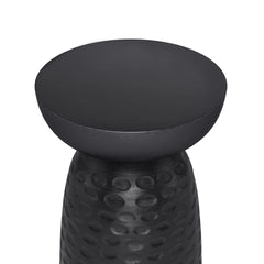 Boyd 13 inch Solid Mango Accent Table in Black