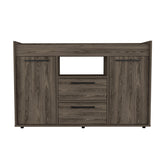 Sideboard Perssiu, Living Room, Dark Walnut