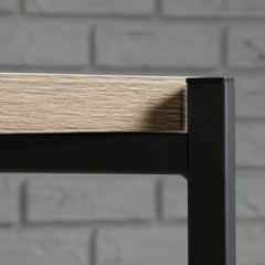 Bookcase with Thick Shelves, Brown finish