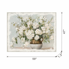 59.1x47.2" Large Barnyard Canvas Wall Art Print