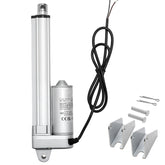 12V Linear Actuator, 6 Inch IP65 Waterproof Linear Actuator, 675lbs/3000N 0.2"/s Motion Actuators with Mounting Brackets for Outdoor Use