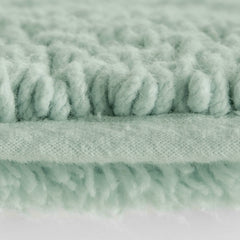 1 PCS 24x60" 100% Cotton Tufted 3000 GSM Reversible Bath Rug Green