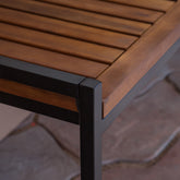 HOPKINS INDUSTRIAL WOOD AND METAL BENCH