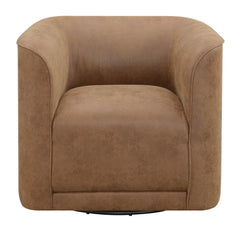 Brown Swivel Accent Chair
