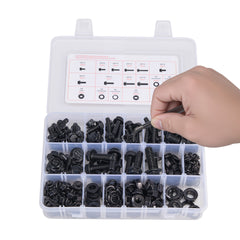 280 Pcs Bolts Nuts Assortment Kit Metric Alloy Steel M6 M8 M10