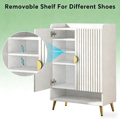 Spacious Shoe Storage Organizer,Modern Style Shoe Cabinet