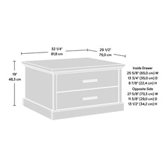 Coffee Table with Spacious Drawer, Brown finish