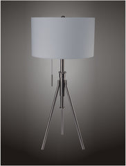 32-37"H Adjustable Tripod Table Lamp