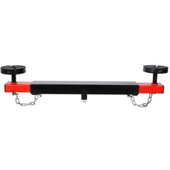 1Ton Floor Jack Cross Beam Adapter,for Floor Jacks Engine Hoist Shop Crane,Car Jack Underframe Cross Bar for Jack Cross-piece with Rubber Pads