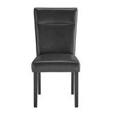 OLGA CHARCOAL 2PK DINING CHAIR SET